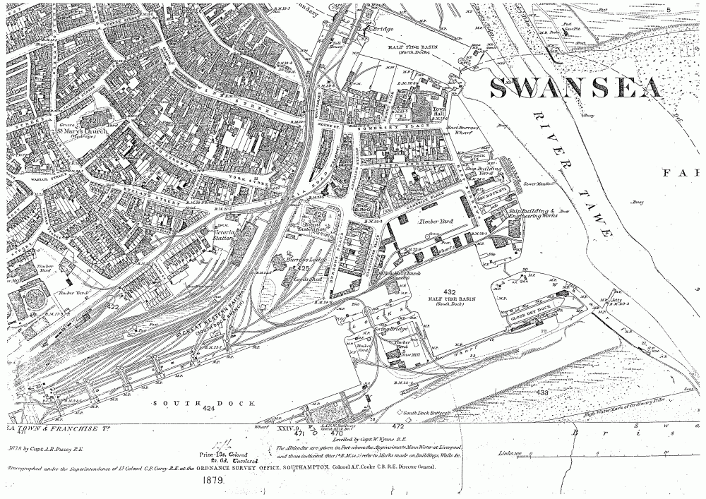 1879 OS Map Swansea2